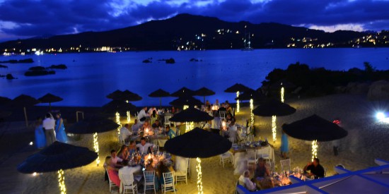 beach venue in Sardinia