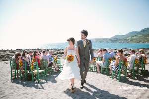 Beach wedding in Sardinia