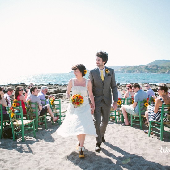 Beach wedding in Sardinia