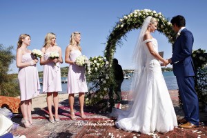 Beach wedding in Sardinia