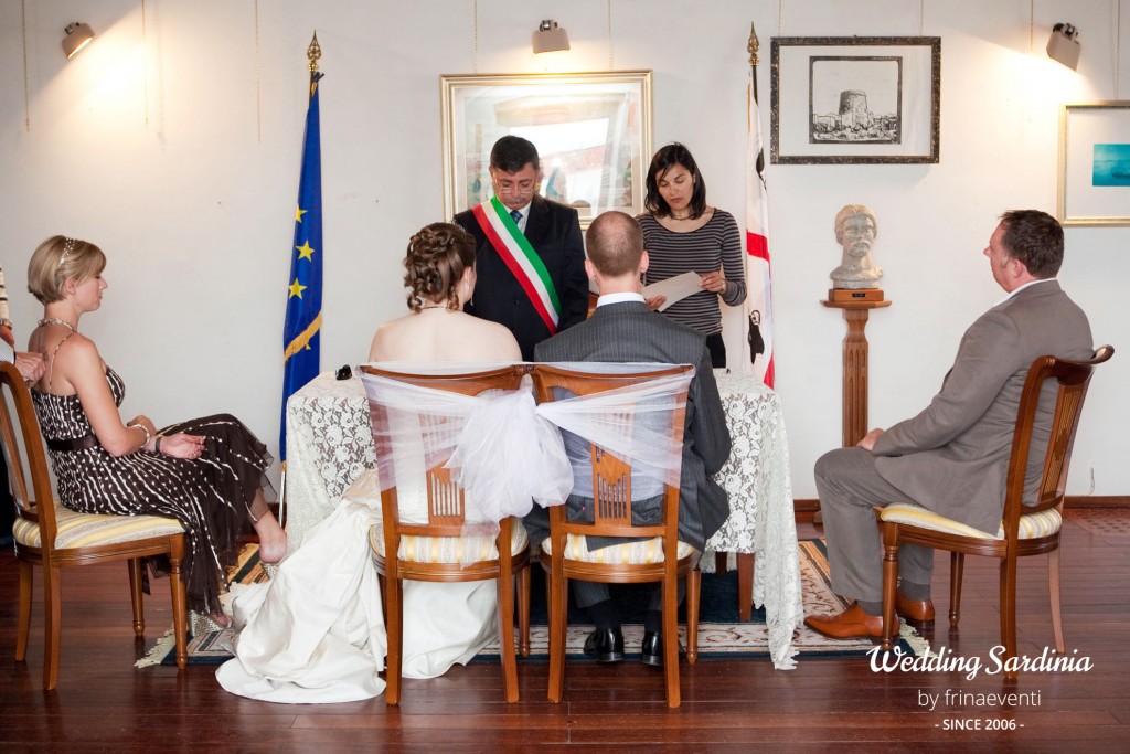 Civil wedding ceremonies in Sardinia
