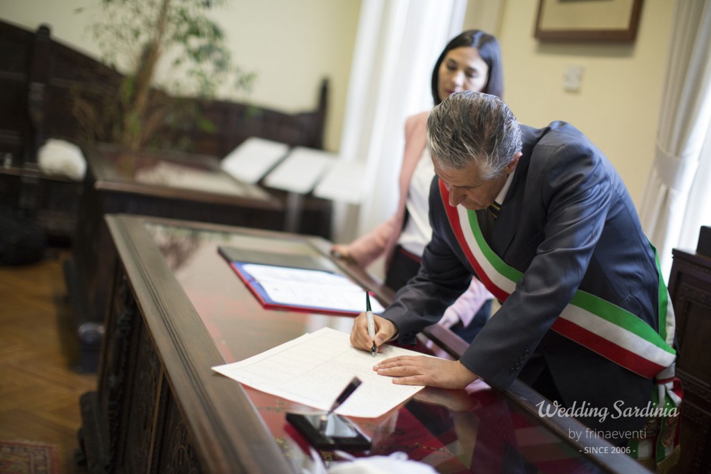 Civil wedding ceremonies in Sardinia