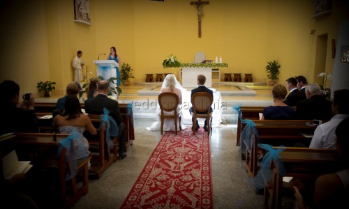 Catholic wedding in Villasimius Sardinia