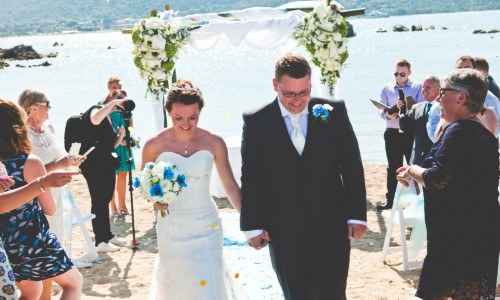 beach wedding in Emerald Coast