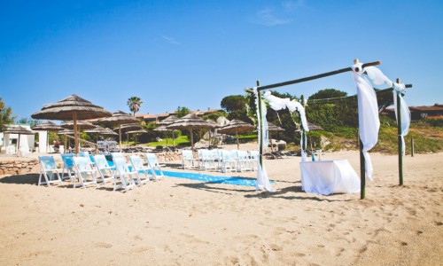 beach wedding in Emerald Coast