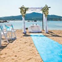 Beach wedding in Sardinia