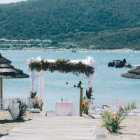 Beach wedding in Sardinia