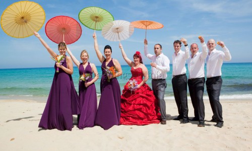 Beach wedding costarei sardinia