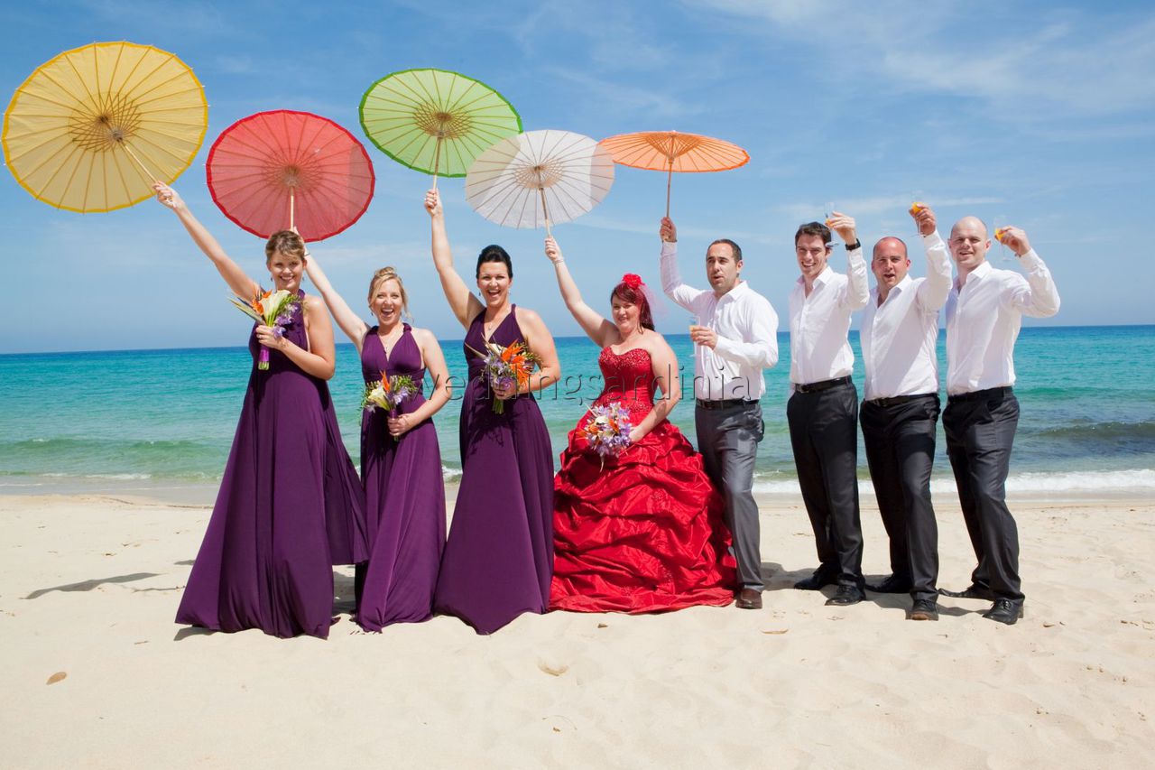 Beach wedding costarei sardinia