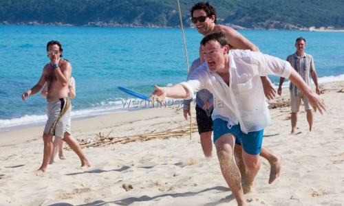 Beach wedding costarei sardinia