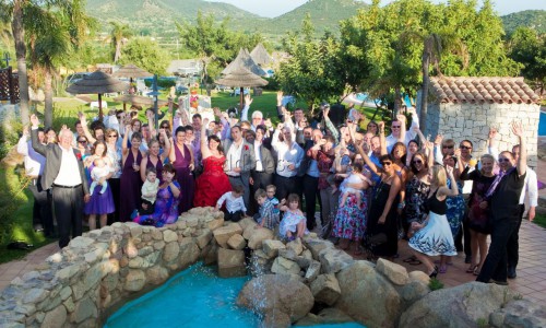 Beach wedding costarei sardinia