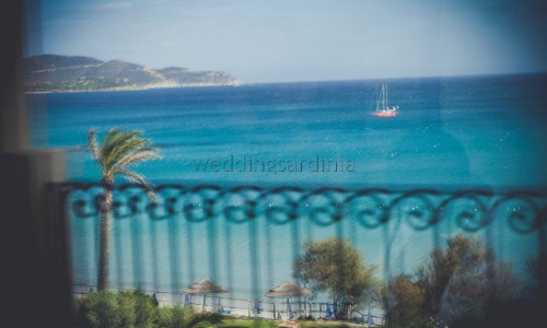 garden wedding in Villasimius