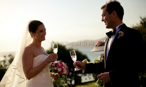 Garden weddiing in Villasimius