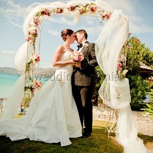 Garden weddiing in Villasimius