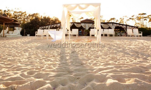 beach wedding costarei sardinia