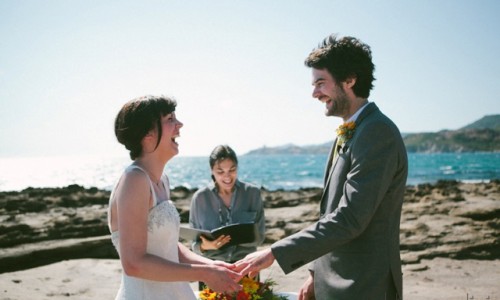 Symbolic wedding in Bosa