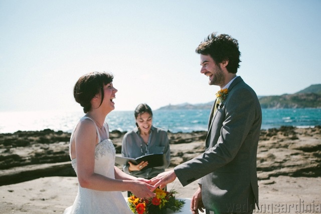 Symbolic wedding in Bosa