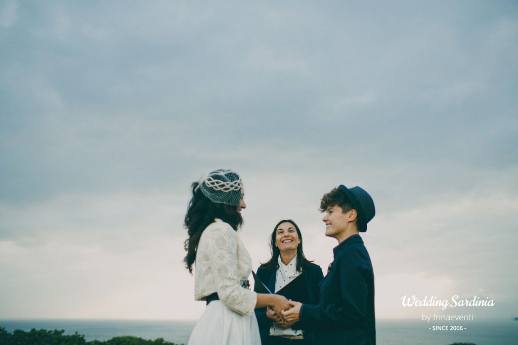 same sex wedding in Sardinia