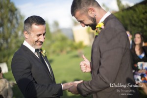 same sex wedding in Sardinia