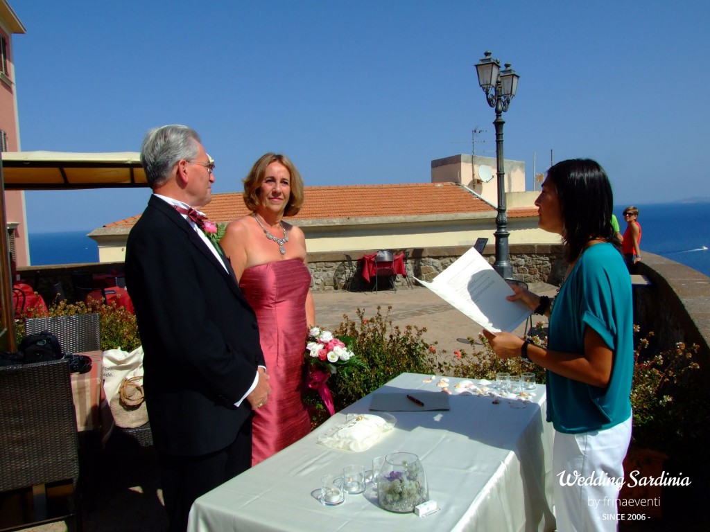 Vow renewal in Sardinia