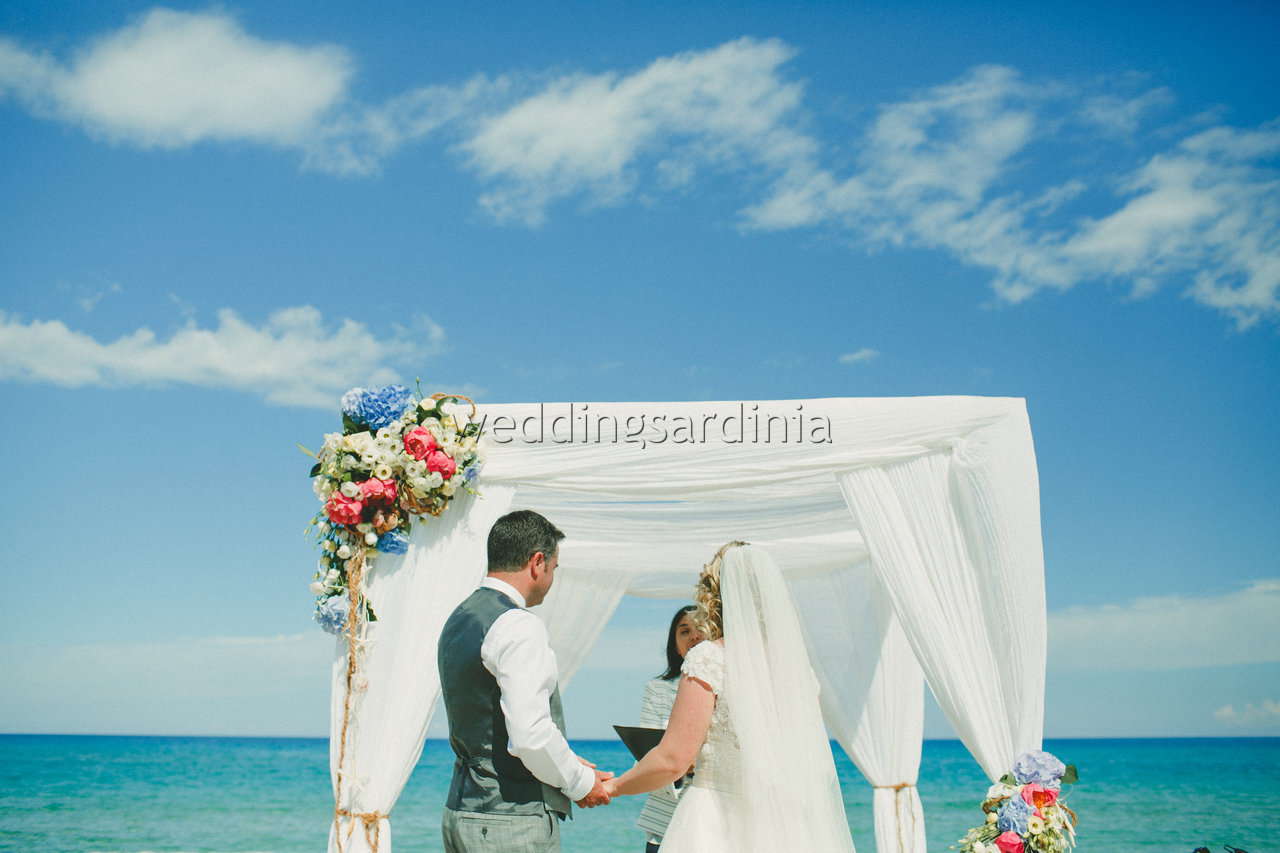 L&N beach wedding Sardinia