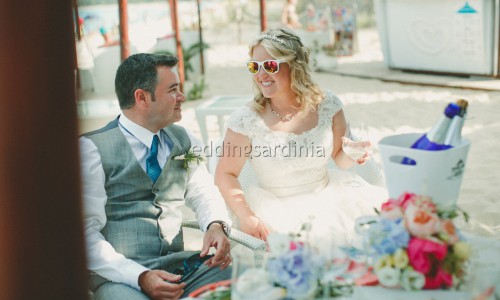 L&N beach wedding Sardinia